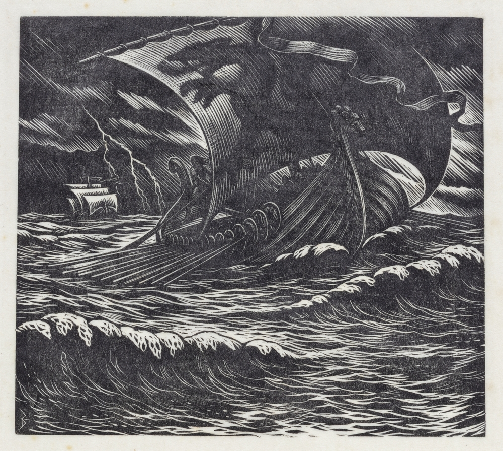 De mannen van Suomi achtervolgd door een Pohja-boot