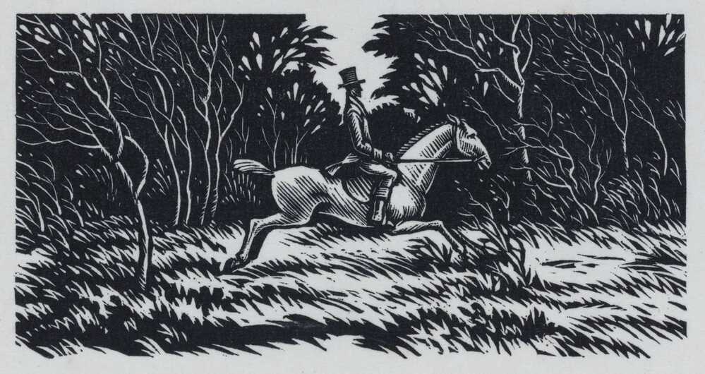 Mijnheer Lockwood te paard