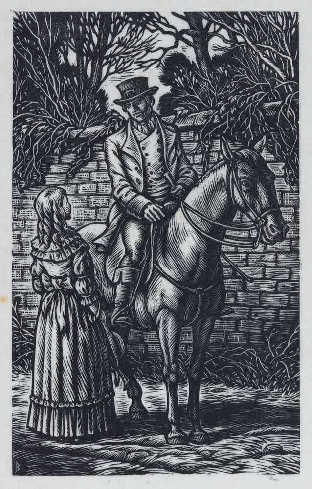 Heathcliff ontmoet Catherine