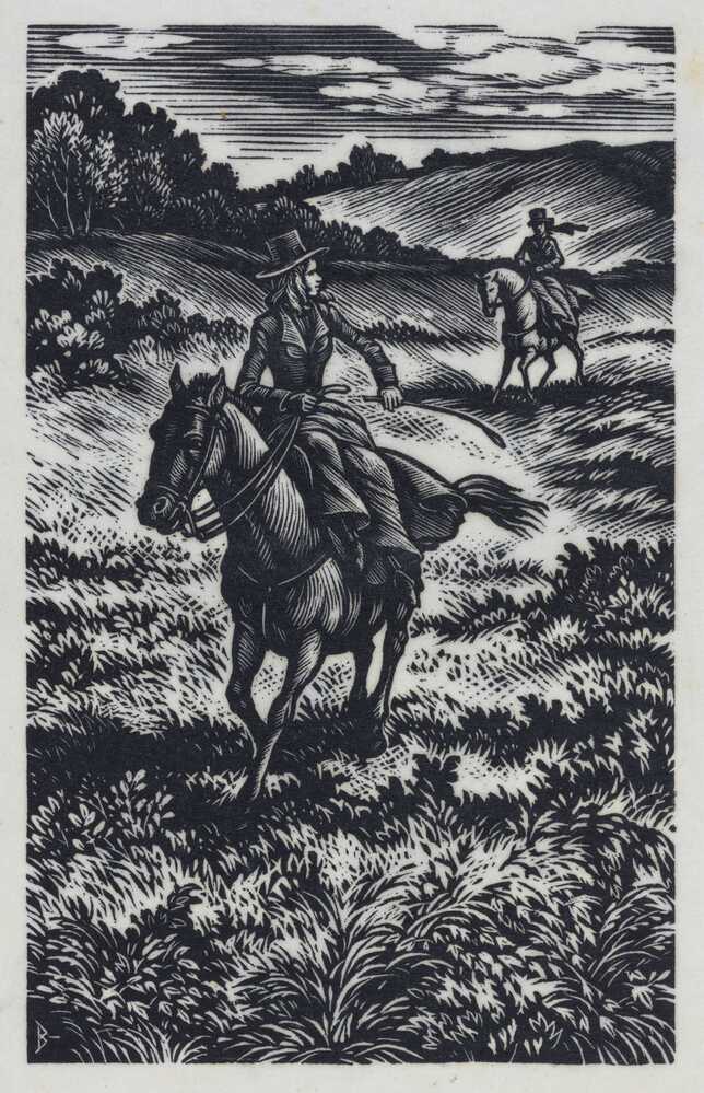 De rit van Catherine en Ellen