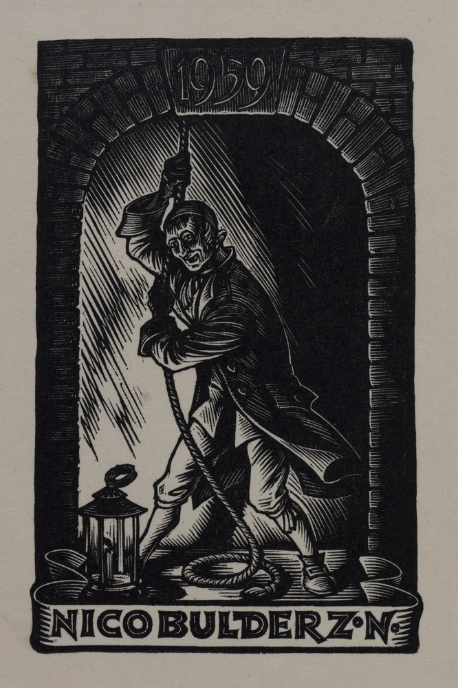 Nieuwjaarskaart Nico Bulder