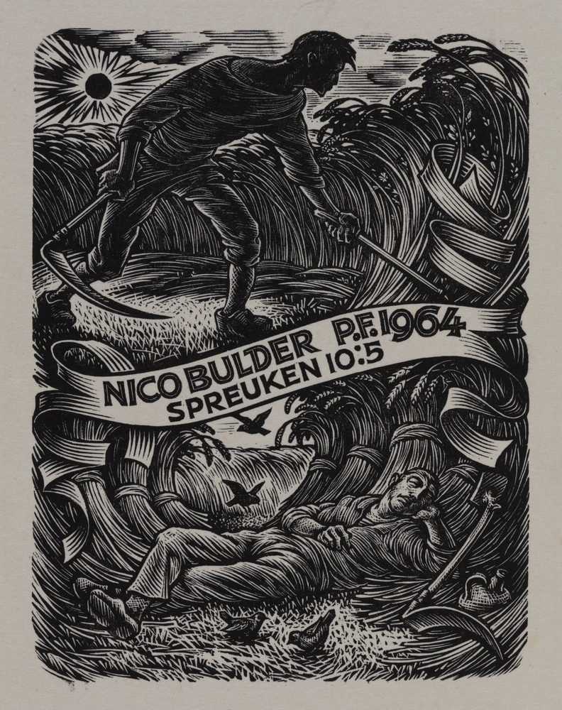 Nieuwjaarskaart Nico Bulder