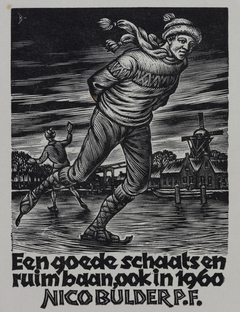 Nieuwjaarskaart Nico Bulder