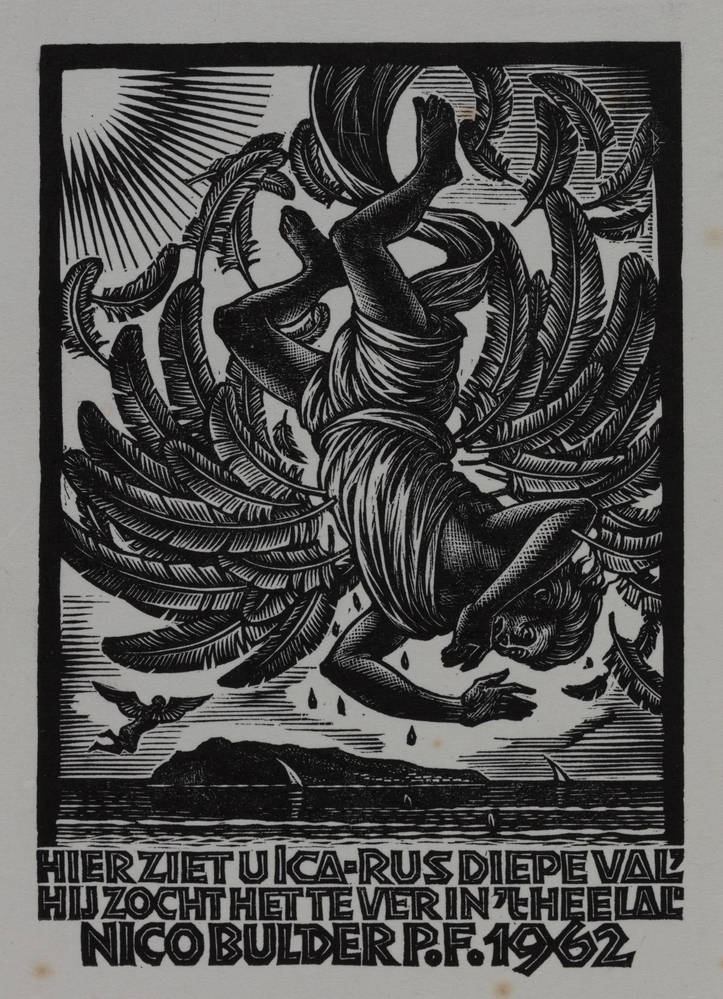 Nieuwjaarskaart Nico Bulder