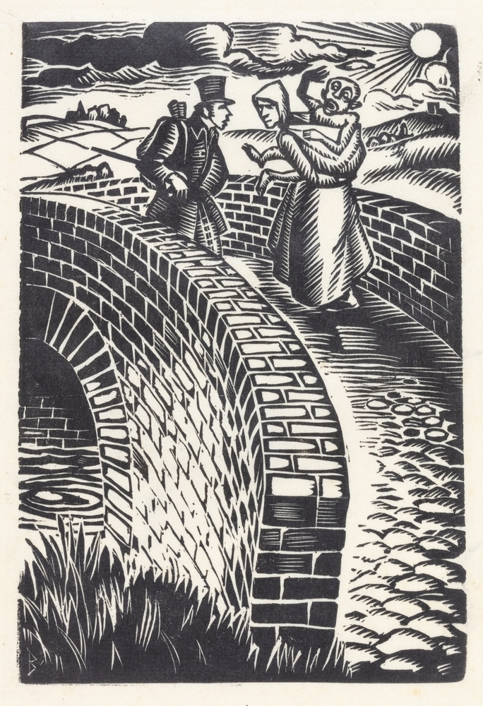 Een reizend student ontmoette haar