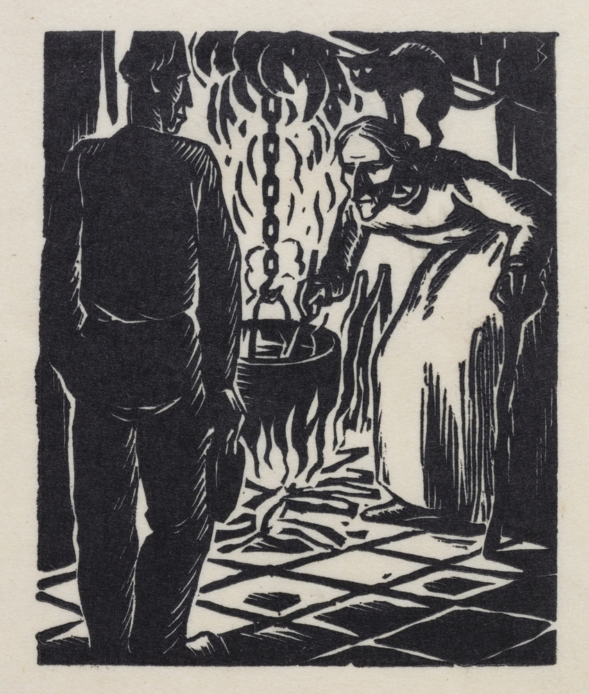 De knecht vraagt hulp aan Pool Hille