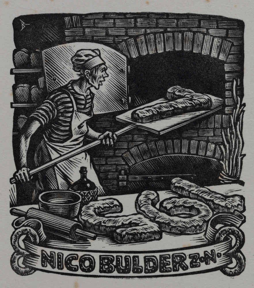 Nieuwjaarskaart Nico Bulder