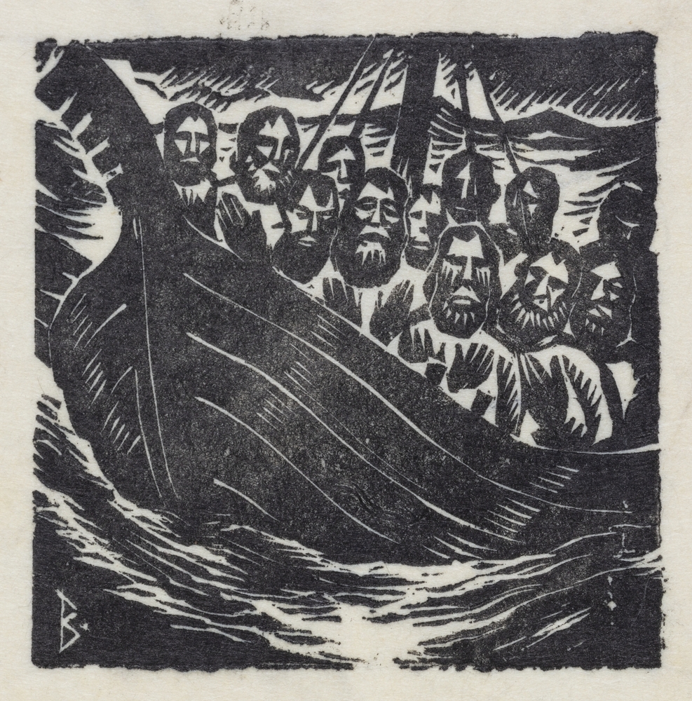 De twaalf mannen in het schip