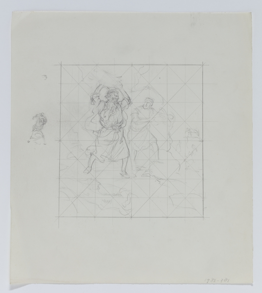 Studie Mozes en de stenen tafelen