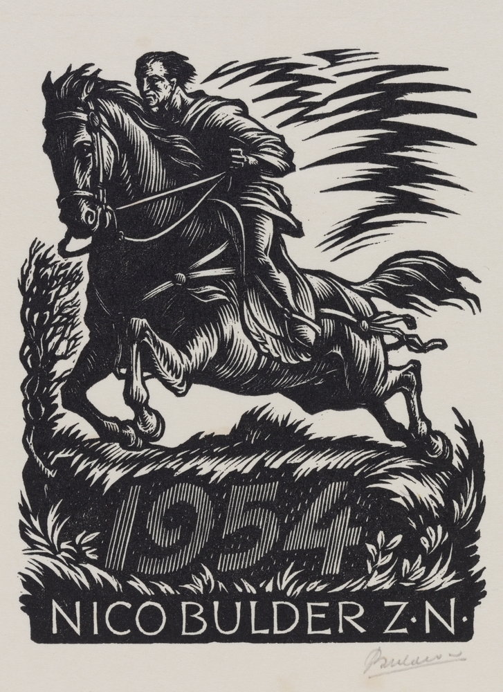 Nieuwjaarskaart Nico Bulder