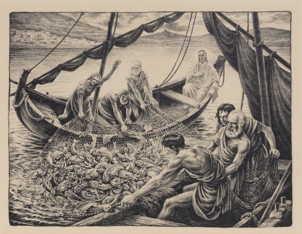 De wonderbare visvangst