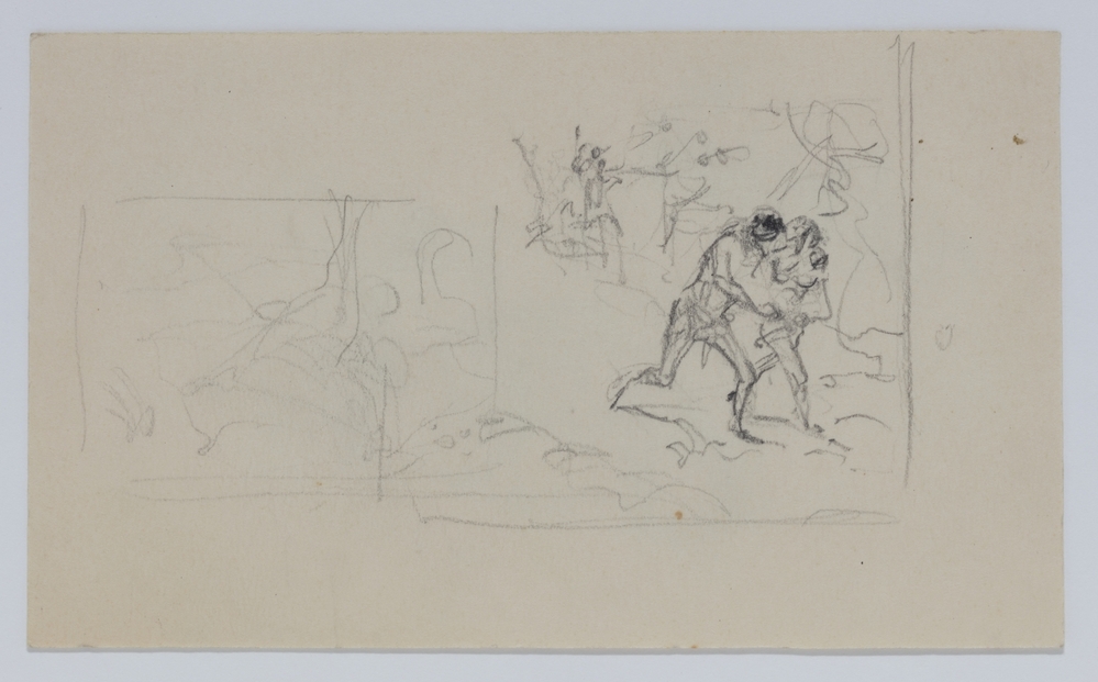 Studieblad De verdrijving uit het Paradijs, e.a.