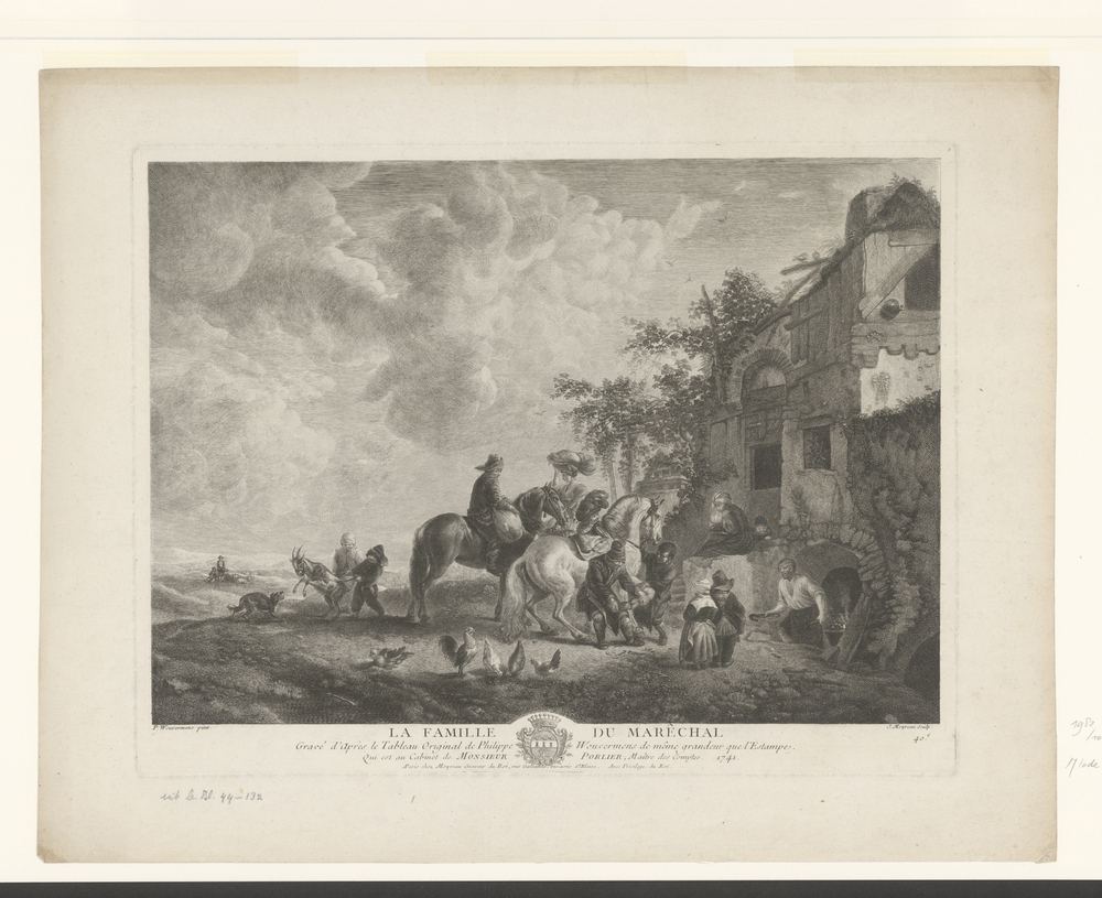 De familie van de hoefsmid