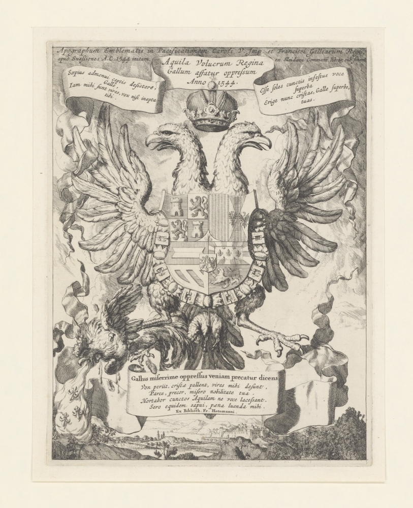 Allegorie op de Vrede van Crépy, 1544