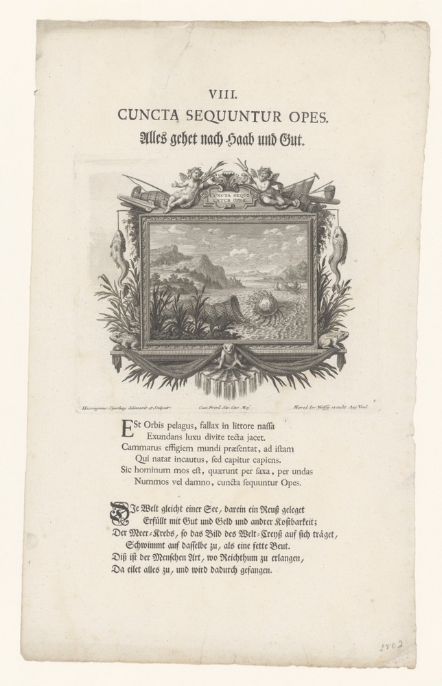 Alles gehet nach haab und Gut.