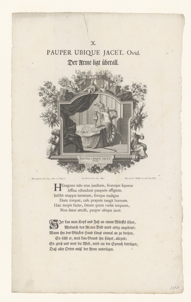 Der Arme ligt überall