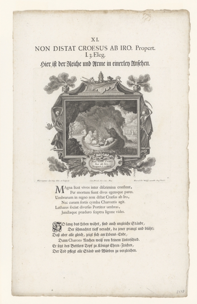 Hier ist der Reiche und Arme in einerlen Ansehen