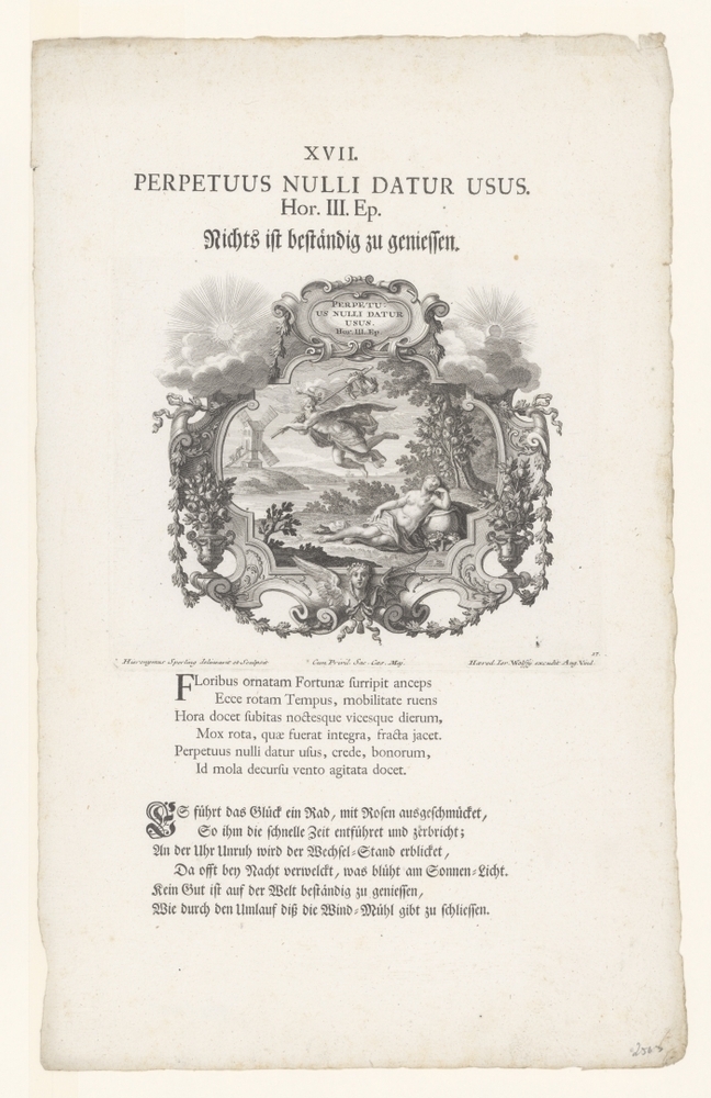 Nichts ist beständig zu geniessen