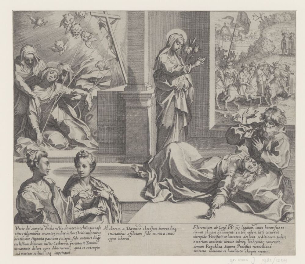 Het leven van Catharina van Siena