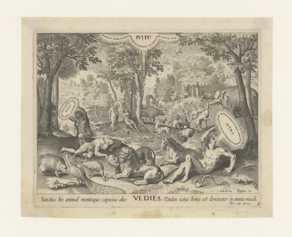 De zesde dag van de Schepping