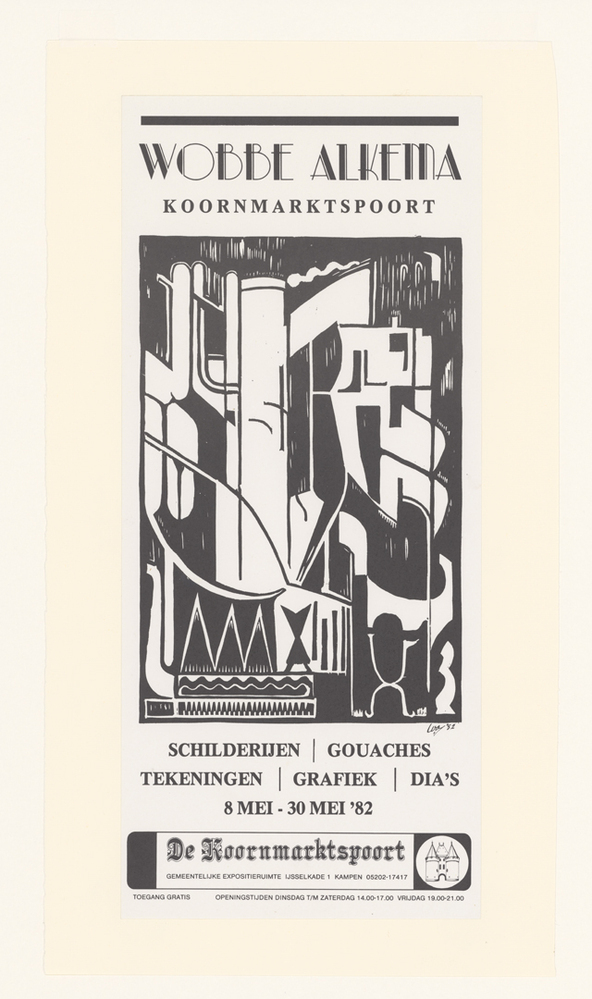 Affiche Koornmarktspoort Kampen