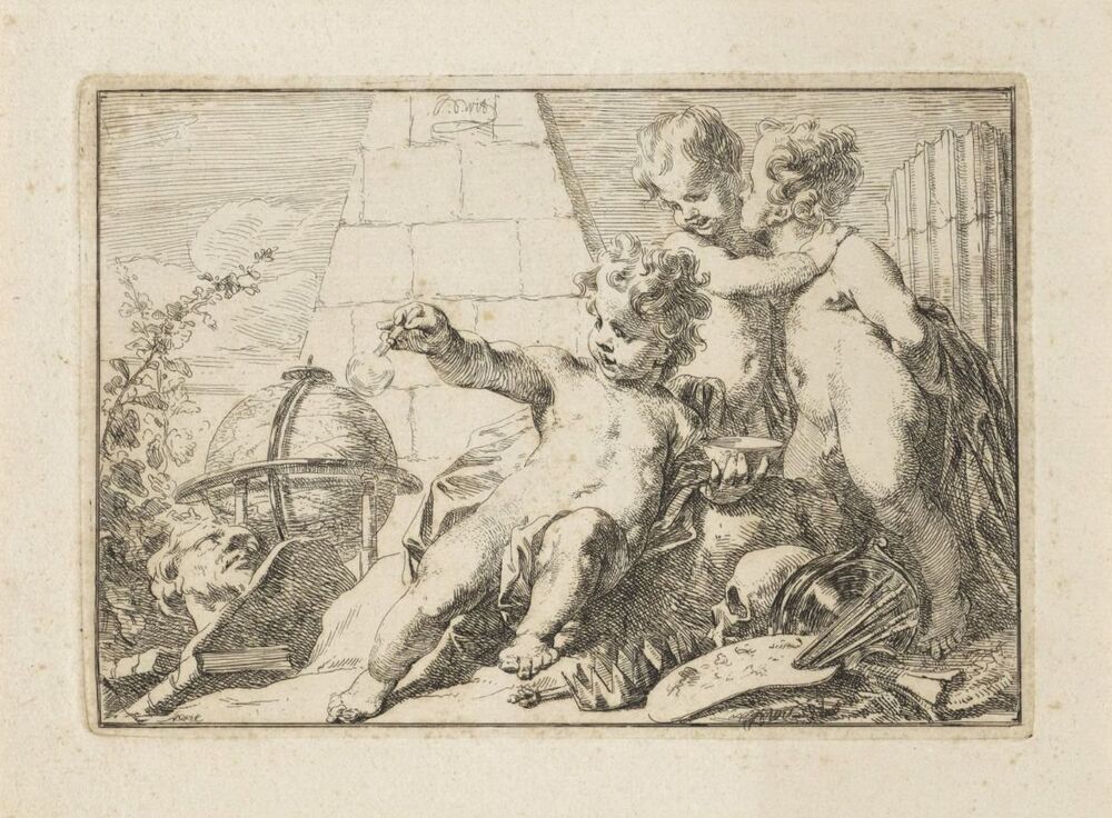 Allegorie op de vergankelijkheid