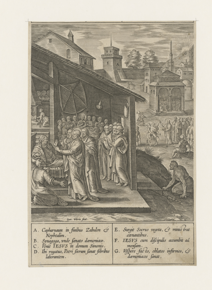 Genezing van Petrus' schoonmoeder