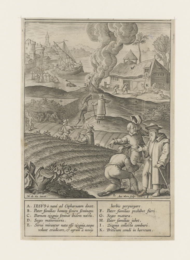 Gelijkenis van het onkruid tussen het graan