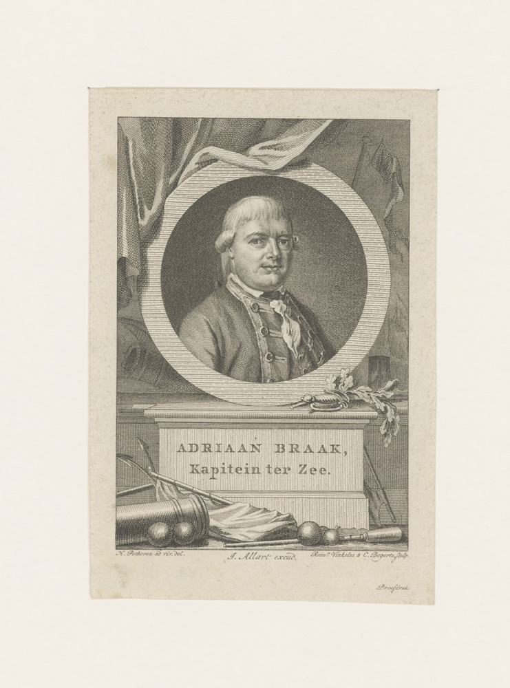 Adriaan Braak, kapitein ter zee