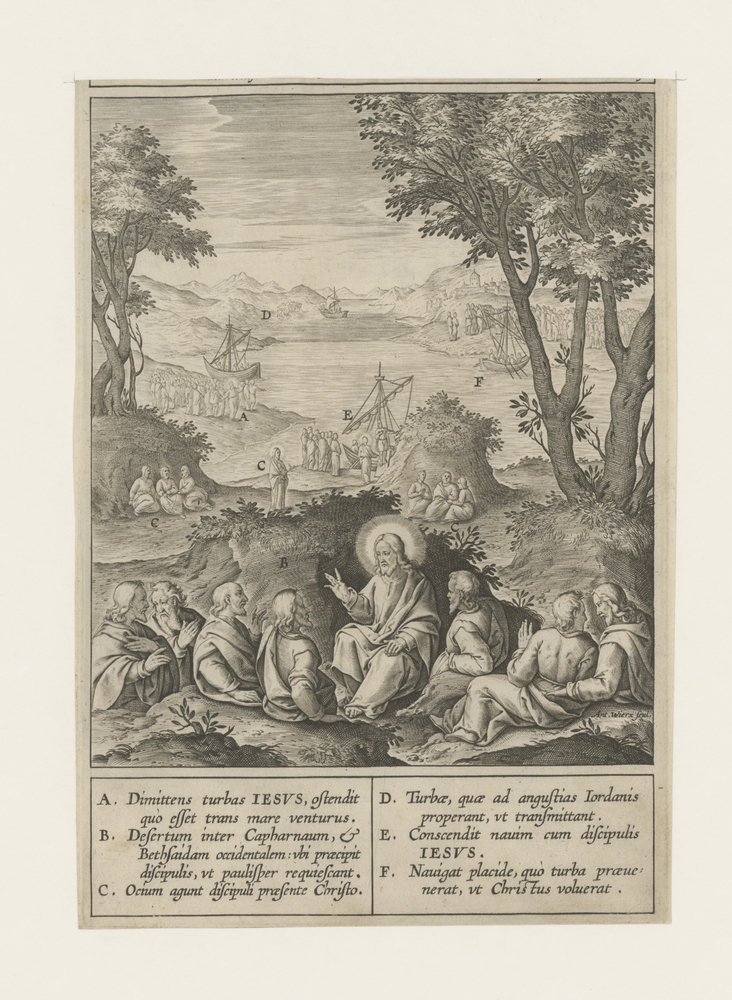 Christus tussen zijn leerlingen