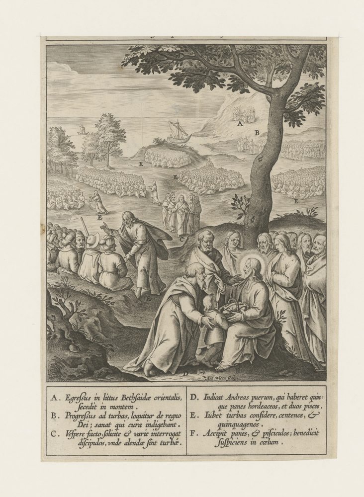 Wonderbaarlijke vermenigvuldiging van de vissen