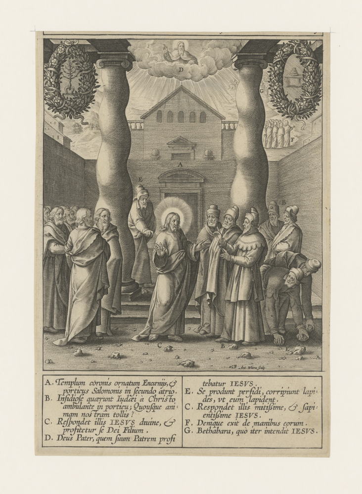 Farizeeën willen Christus opnieuw stenigen