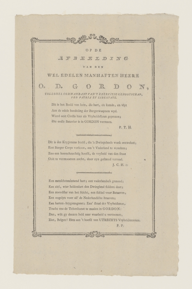 Tekst op de afbeelding van Otto Dick Gordon