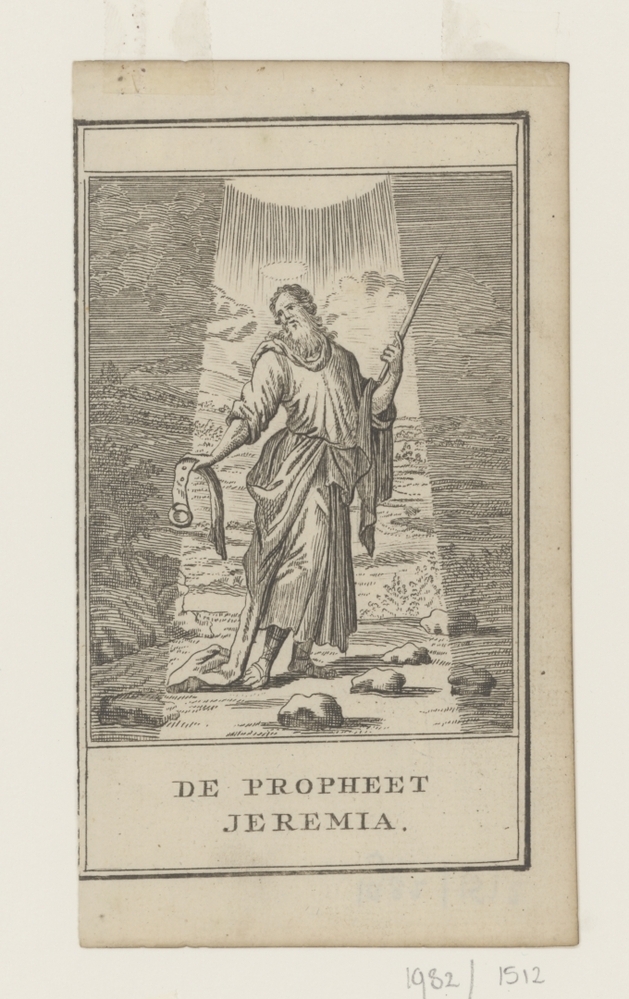 De profeet Jeremia