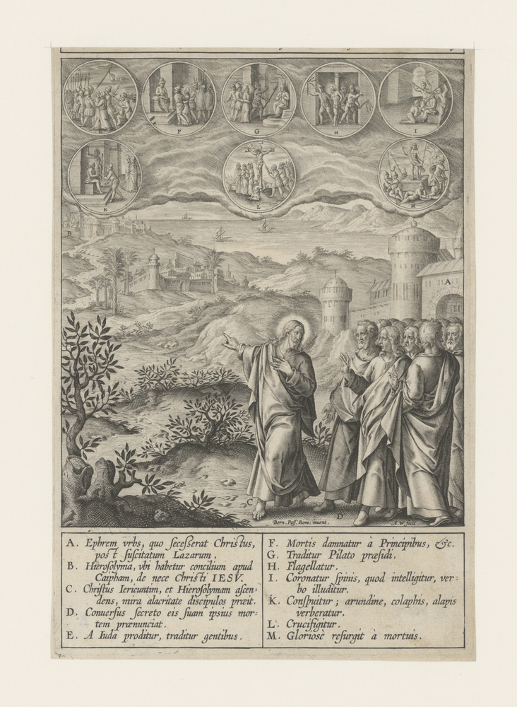 Christus voorspelt zijn lijden