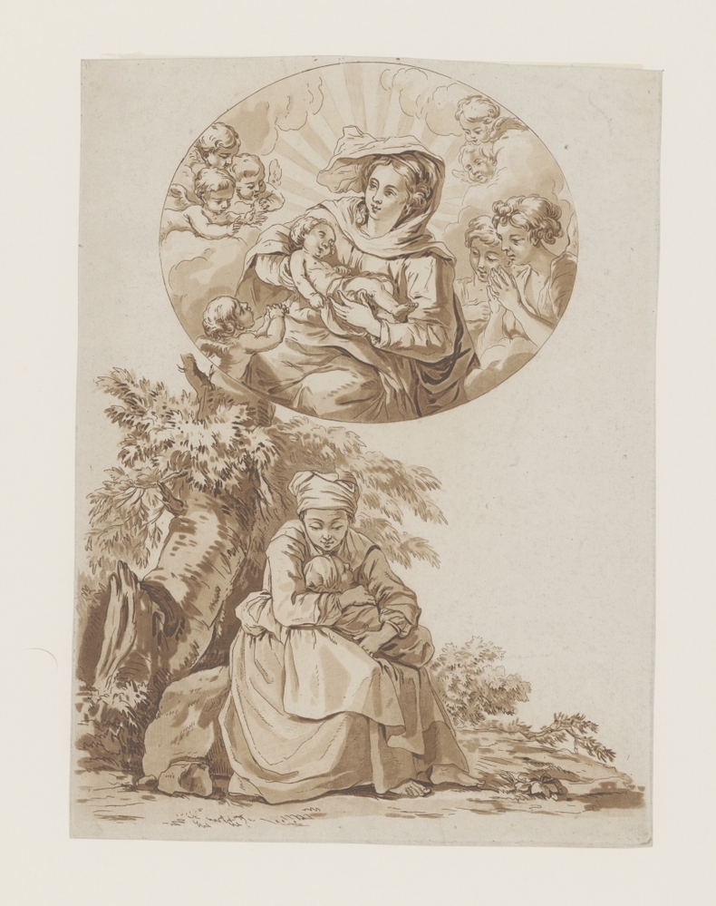 Visioen van Maria met Kind