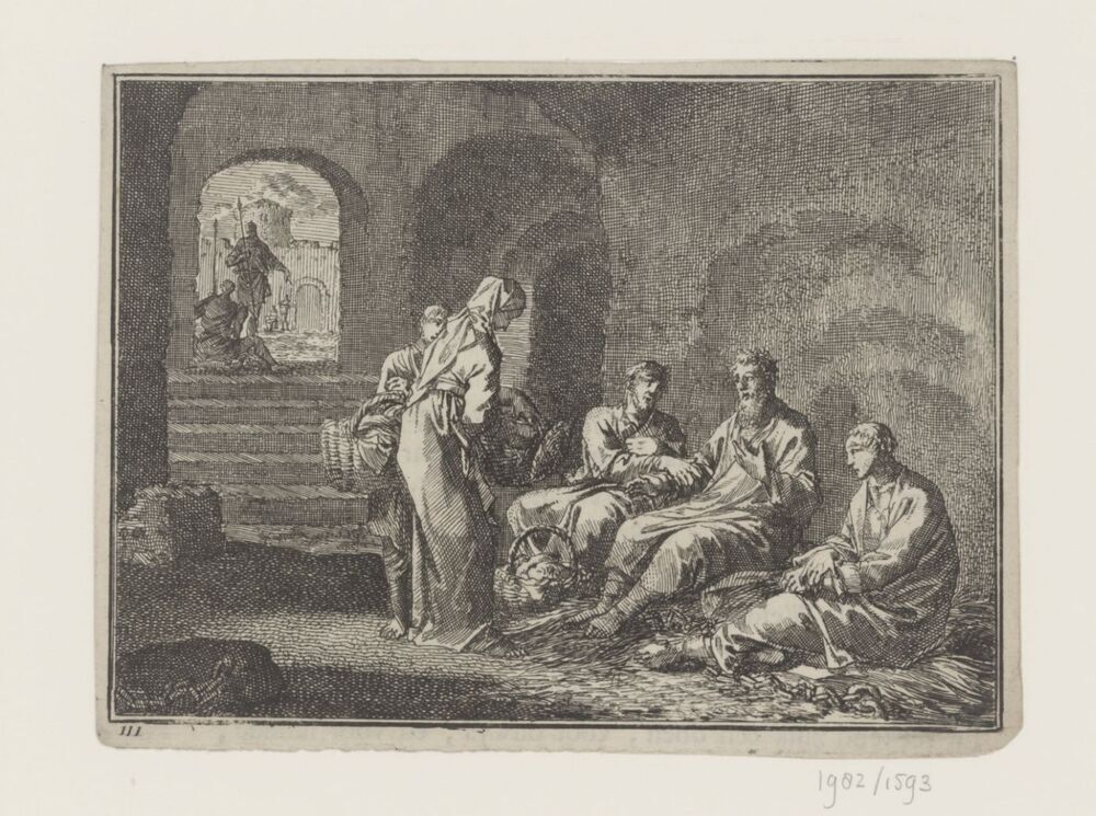 Men komt tot de gevangene