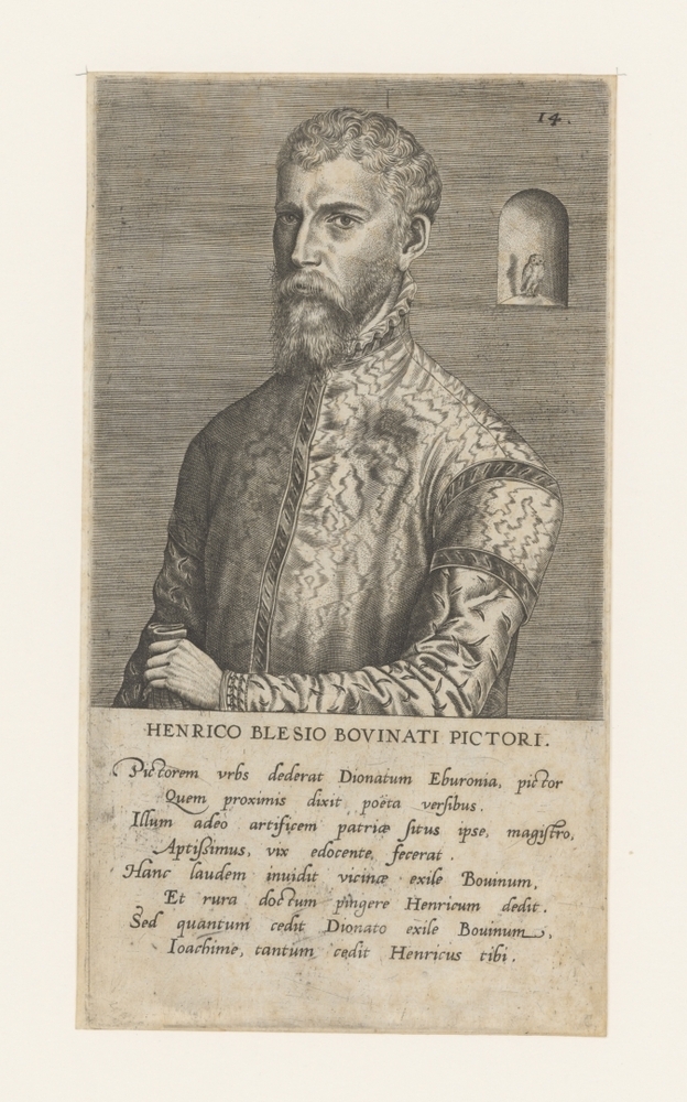 Henri de Bles (serie: Portretten van schilders)