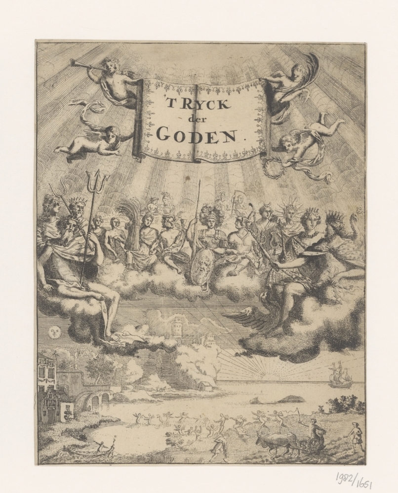 't Ryck der Goden (titelpagina)