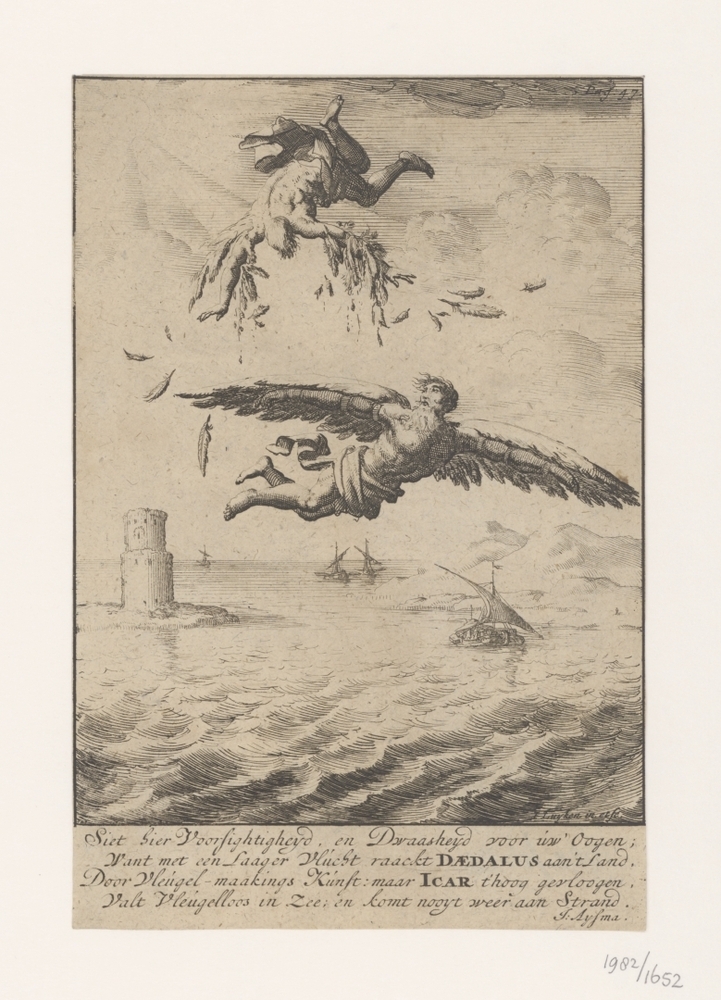 Daidalus en Icarus (uit de serie: 't Ryck der Goden)