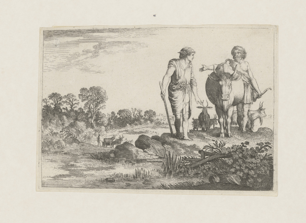 Argus vraagt Meranis bij hem te blijven (uit 6-delige serie van het Argus-verhaal)