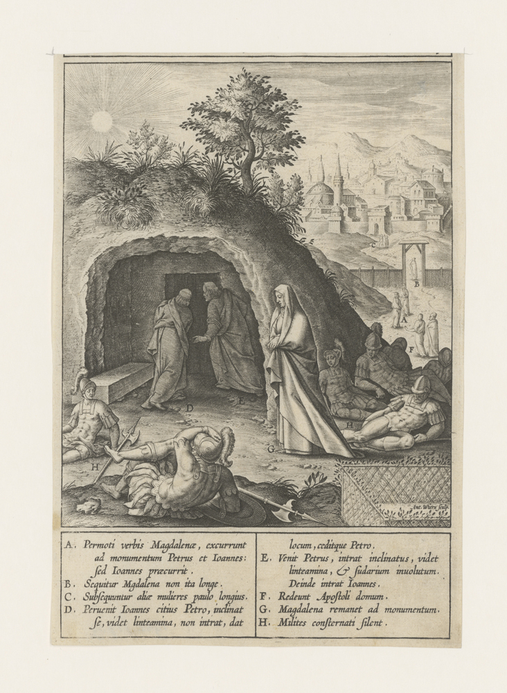 Opening van het graf