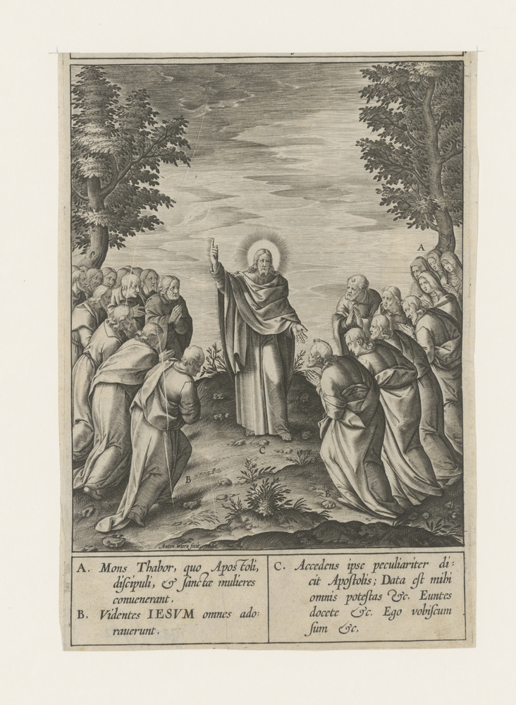 Christus op de berg Thabor