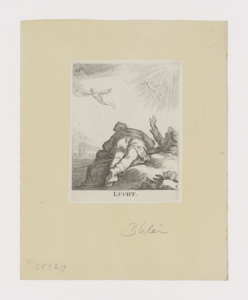 Lucht (serie: 16 prenten uit verschillende series van Cornelis en Frederik Bloemaert)