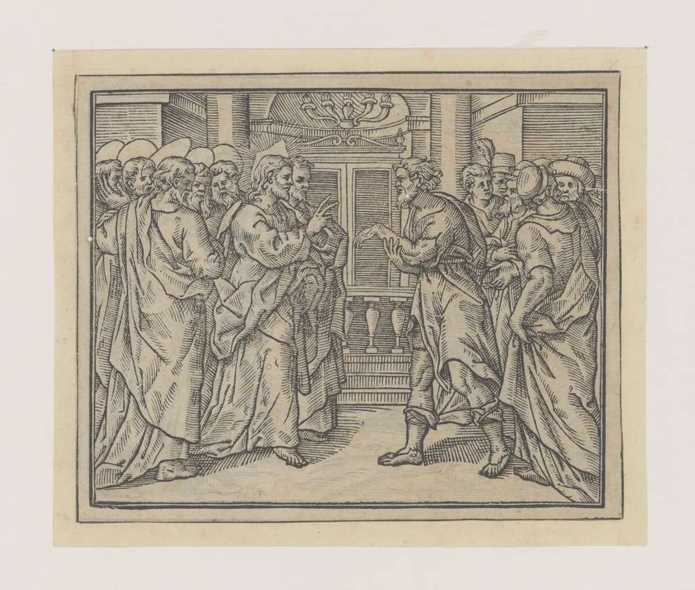 In de tempel (serie: Werken van Christus)