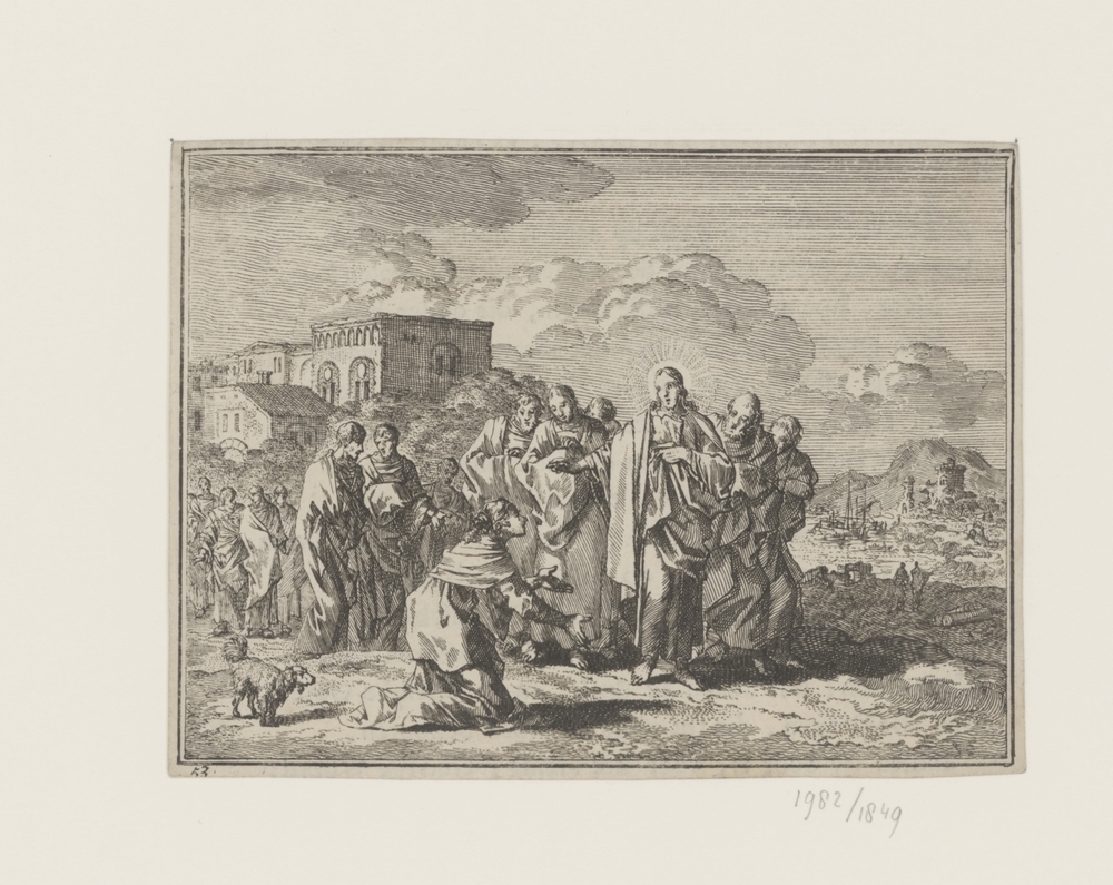 Christus en vrouw van Kanaän