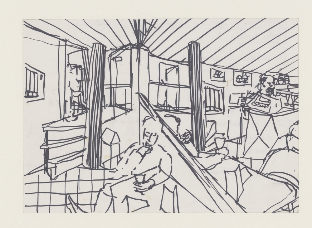 Madonna met ijsje (voorstudie)