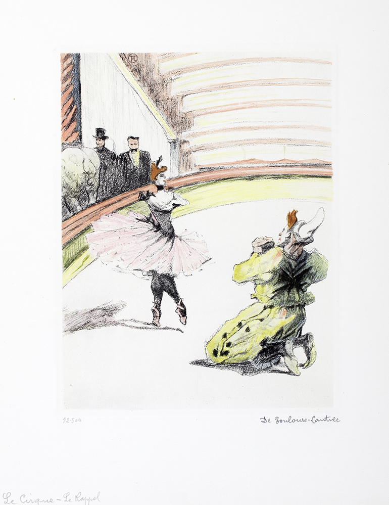 Le rappel (serie Au cirque)