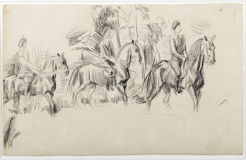 Studie bij de manege