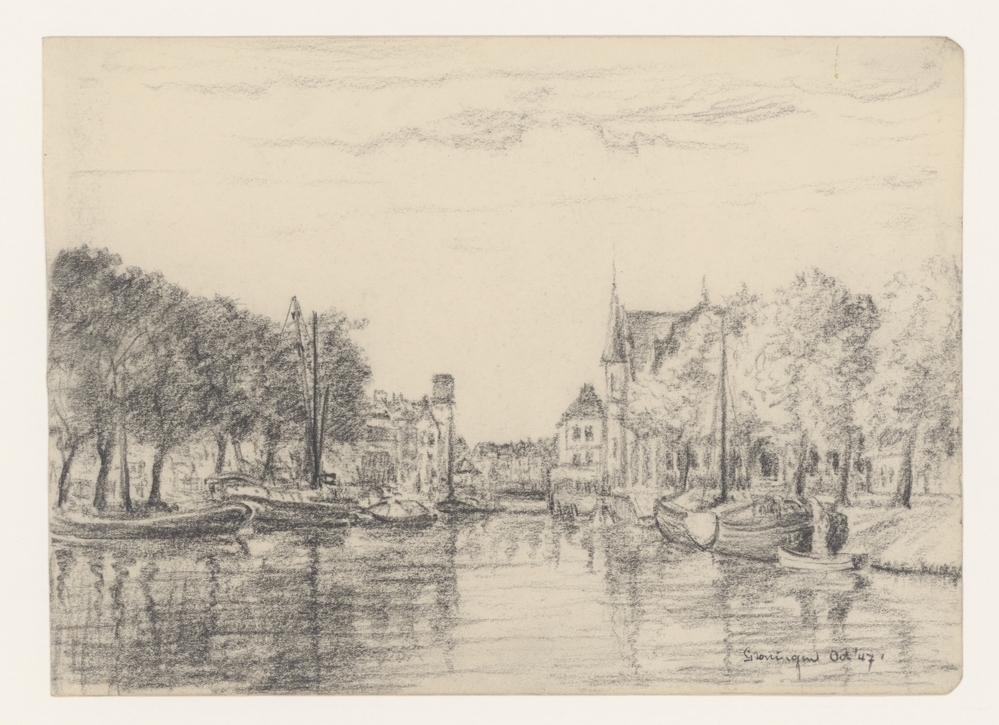 Zes schetsen van Groningen